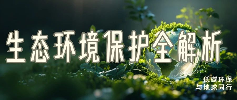 生态环境保护知识全解析，你了解多少？
